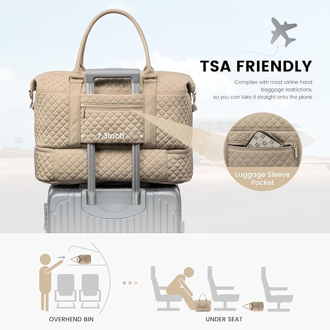 LOVEVOOK Travel Duffle Bag, Weekender Bags