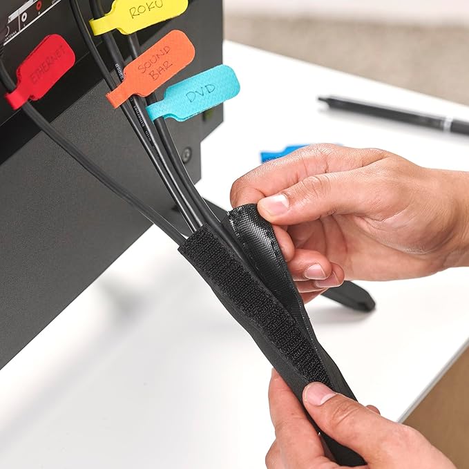 Hook and Loop Cable Sleeve by Wrap-It Storage