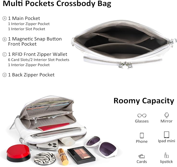 befen Genuine Leather Crossbody Purses