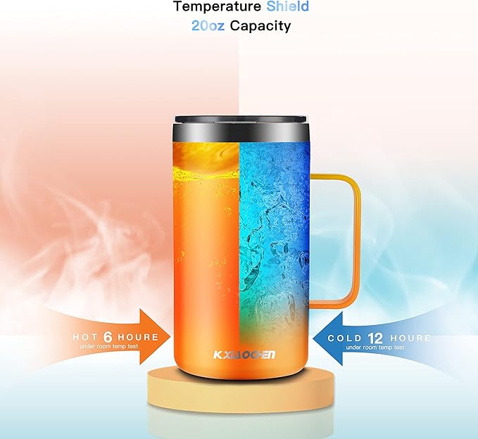 KXIAOCHEN 20oz Insulated Coffee Mug