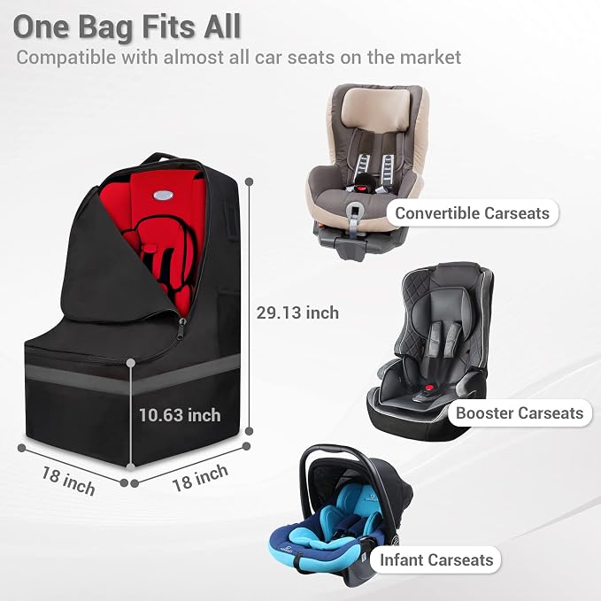 Car Seat Travel Bag