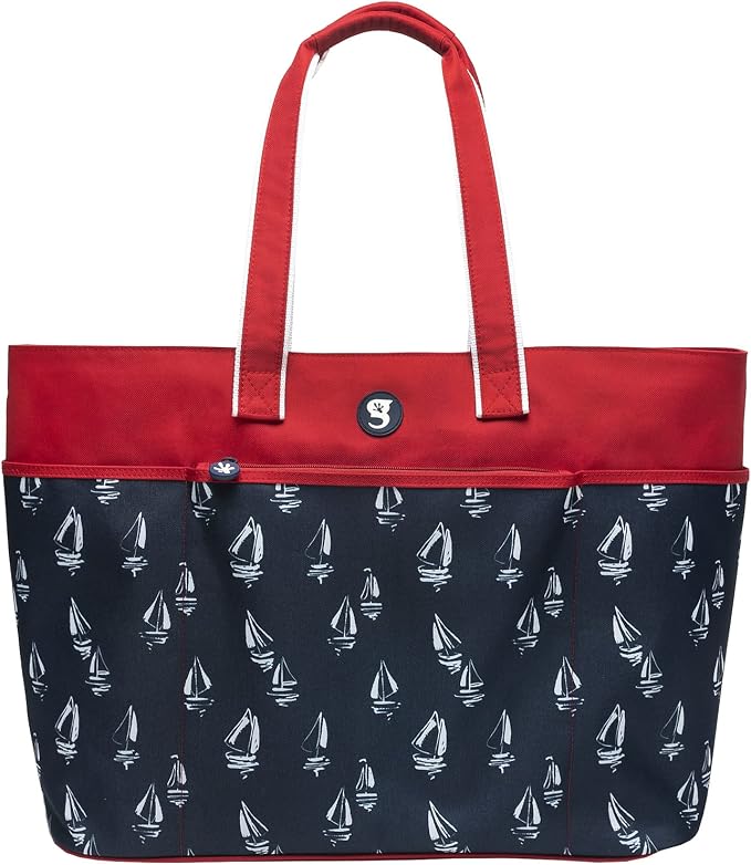 geckobrands Oversized Beach Tote – Large and Stylish Beach Bag
