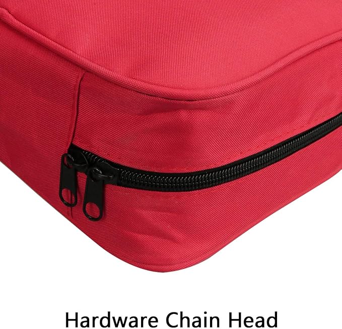 AOUTACC 3 Pack Nylon First Aid Empty Kit, Compact and Lightweight First Aid Bag