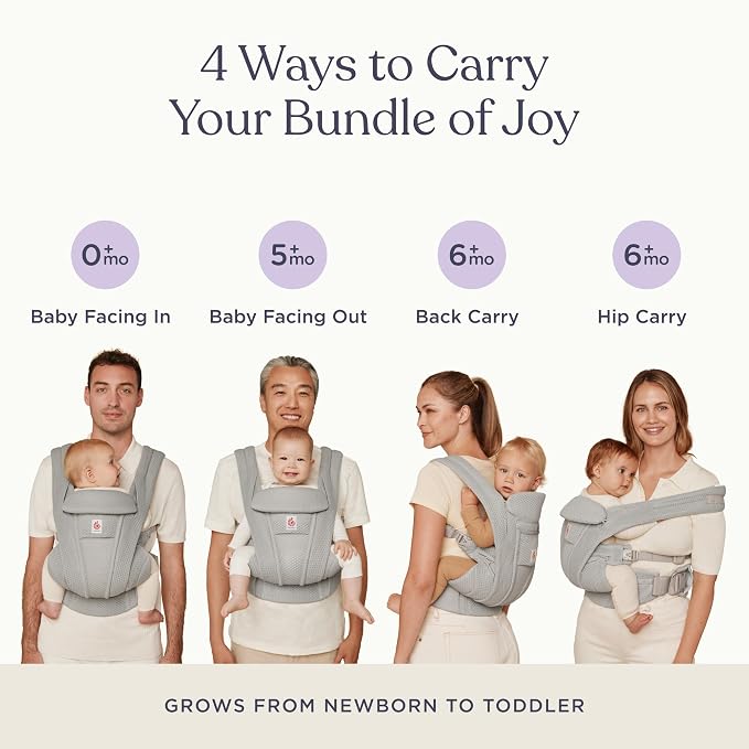Ergobaby Omni Deluxe Baby Carrier Newborn to Toddler