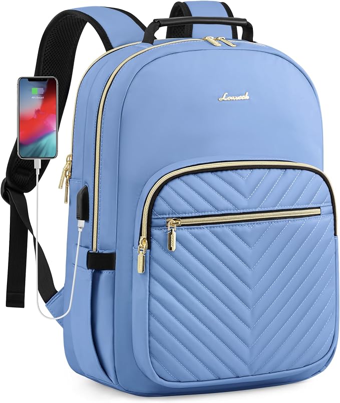 LOVEVOOK Laptop Backpack Purse for Women, Work Business Travel Computer Bags