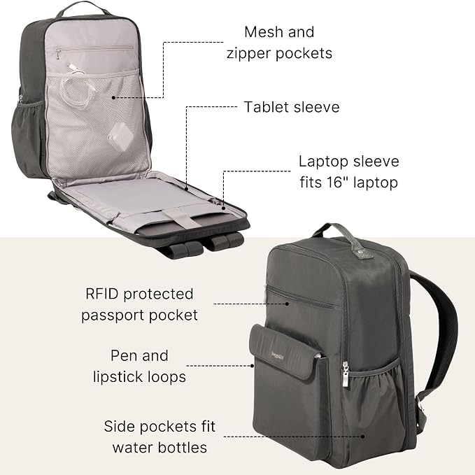 Baggallini Everyday Laptop Backpack