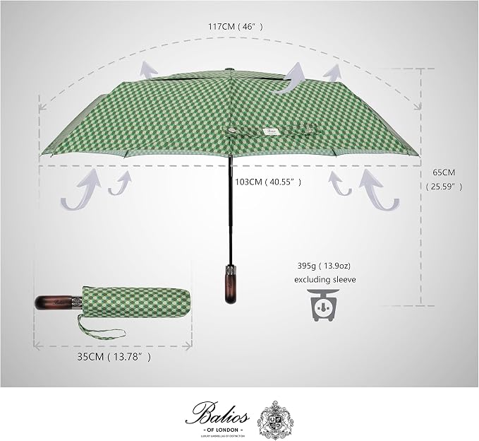 Balios Travel Folding Umbrella
