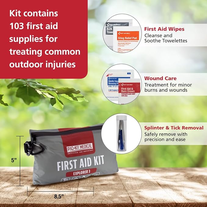 Pac-Kit Watertight Explorer 3 First Aid Kit