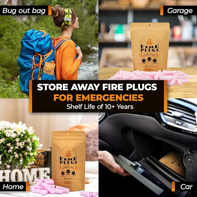 Non-Toxic Waterproof Fire Starters