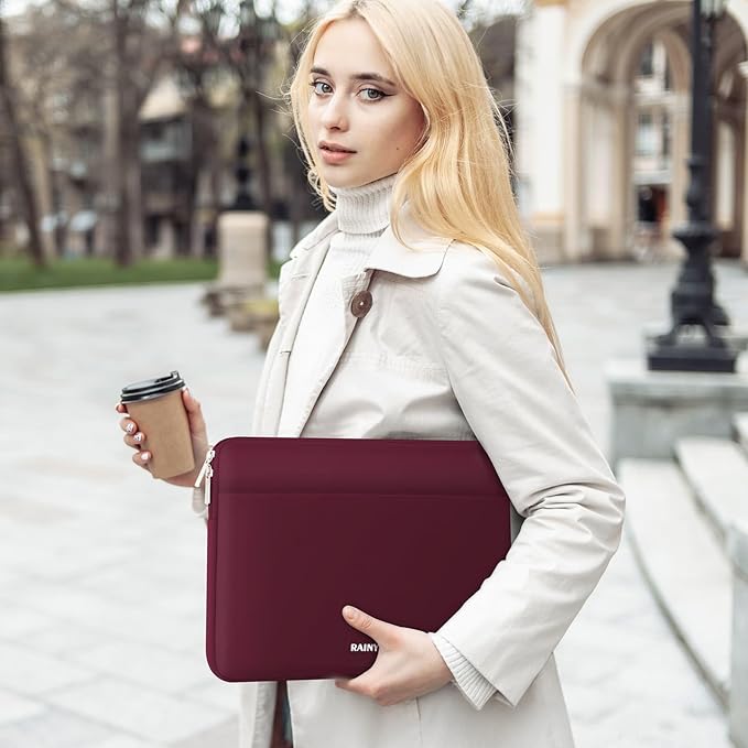 RAINYEAR Laptop Sleeve Case 13.3 Inch, Protective Portable Case