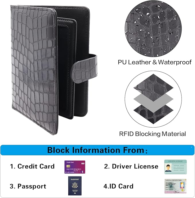 Melsbrinna Rfid Passport Holder