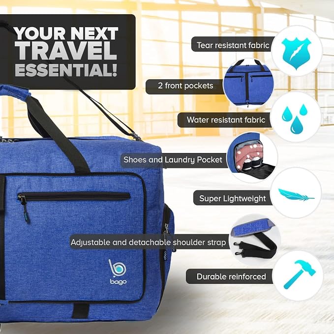 Bago Large Foldable Duffel Bags