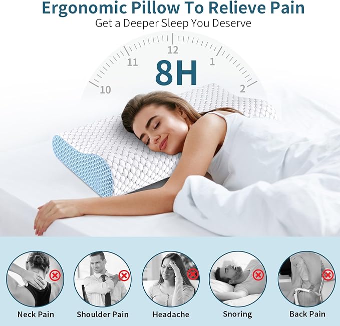 Cervical Neck Pillow for Pain Relief