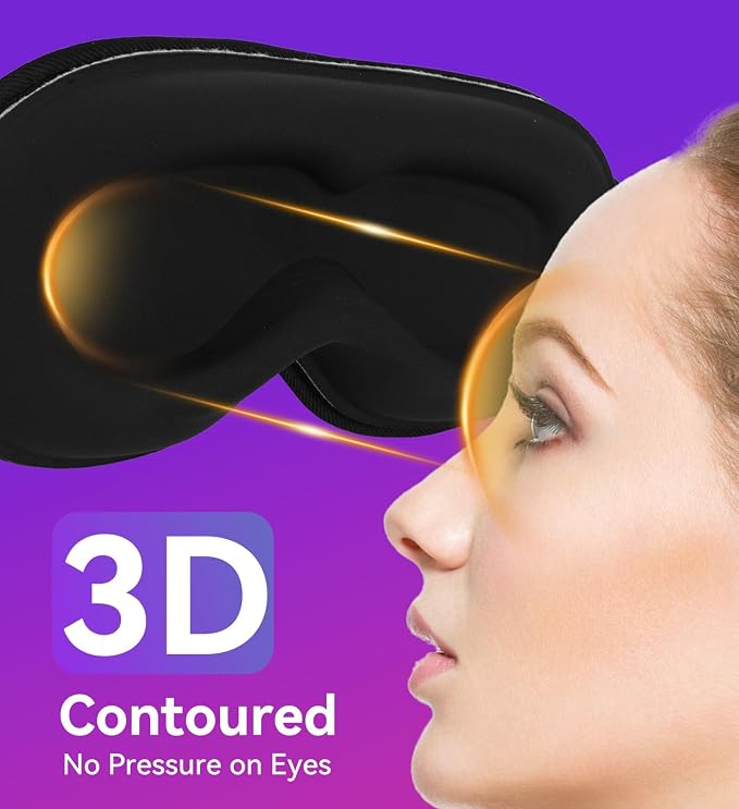 Sleep Eye Mask Bluetooth Headphones