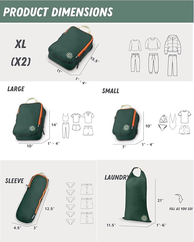 Large Compression Packing Cubes