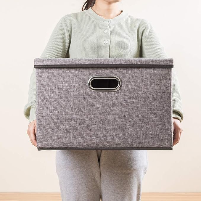 PRANDOM Large Foldable Storage Bin