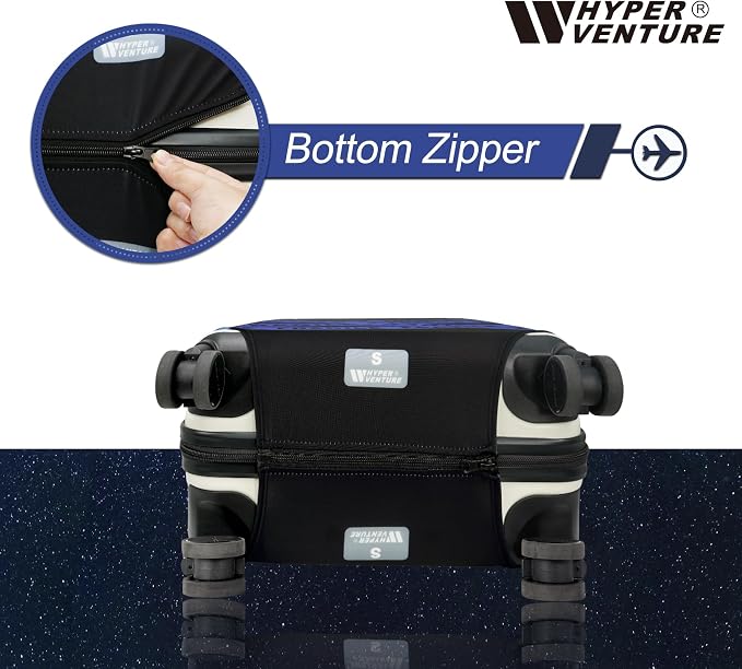 HYPER VENTURE Washable Luggage Cover