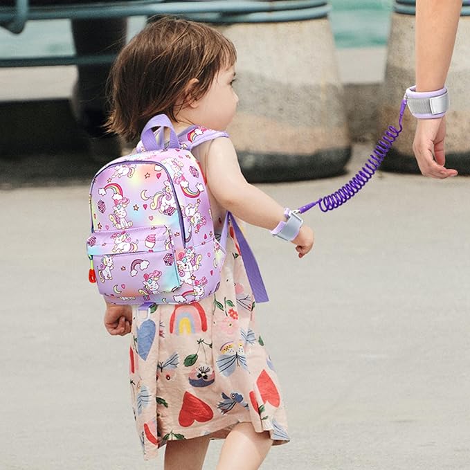 Accmor Toddler Harness Backpack Leash, Mini Unicorn Backpacks