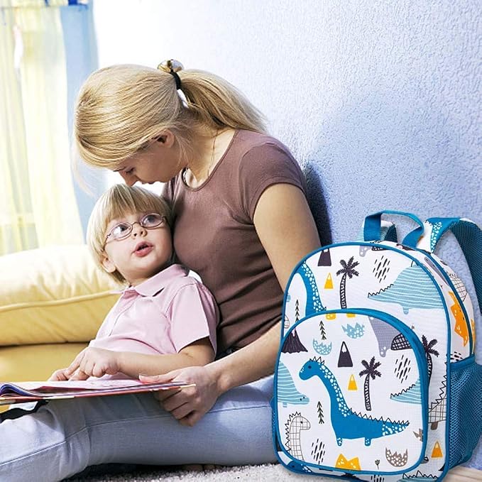 CCJPX Toddler Backpack for Boys Girls, Dinosaur Unicorn Cat Preschool Bookbag