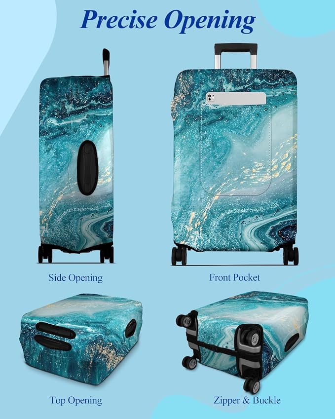 Slohif Luggage Cover for Suitcase Tsa Approved Protector
