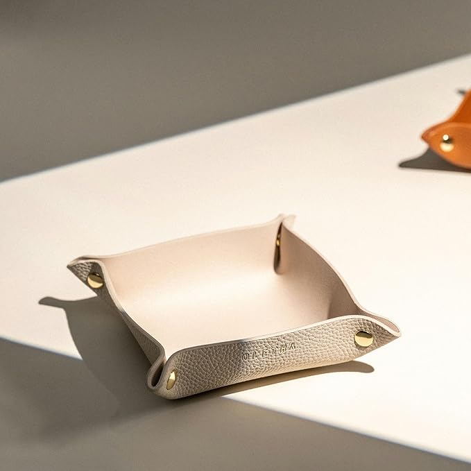 OLETHA Small Foldable Valet Tray