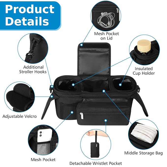 Accmor Universal Stroller Organizer