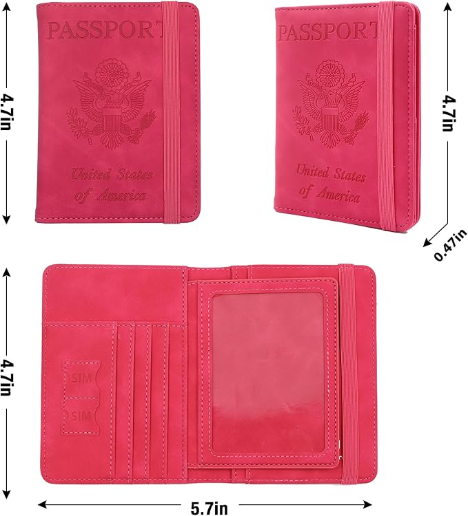 Melsbrinna Rfid Passport Holder