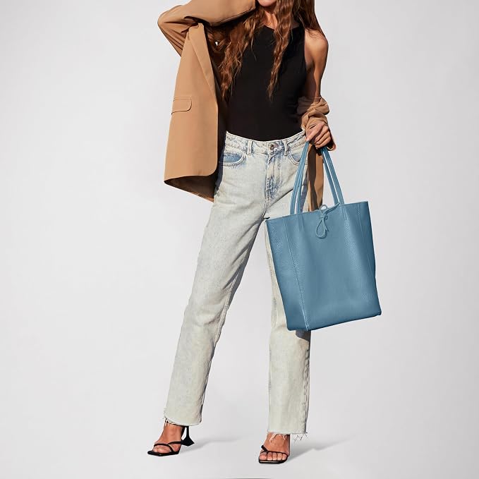 Italian Calf Leather Tote for Women