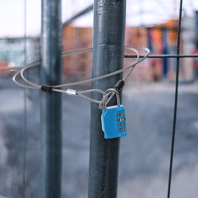 12 Pack Security Cable Luggage Lock