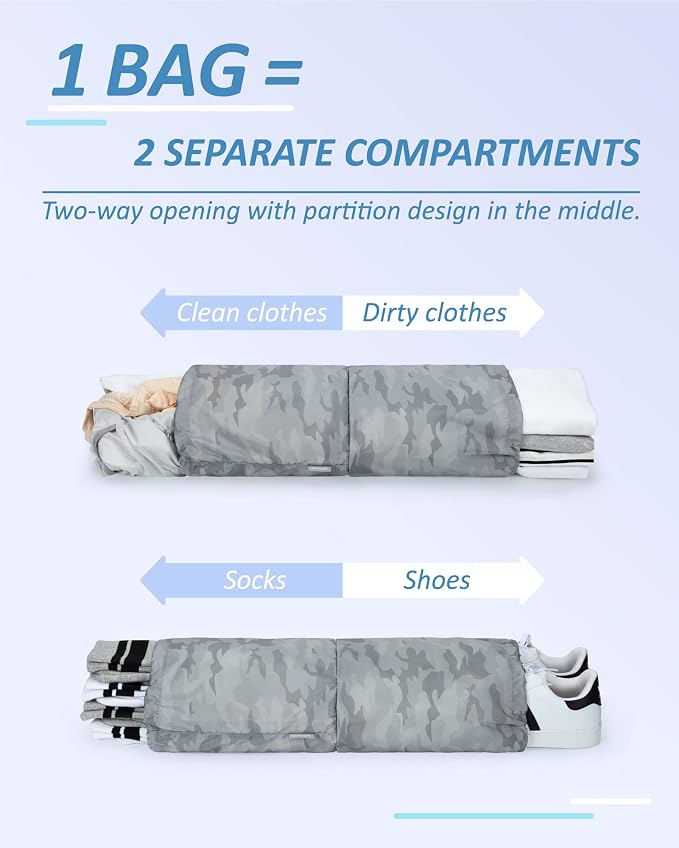 BAGSMART 6 Set /4 Set/2 Set Compression Packing Cubes