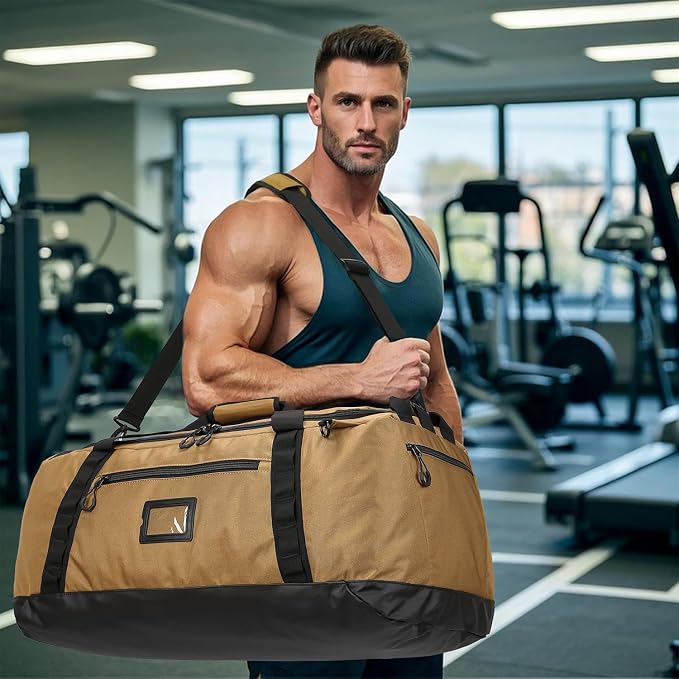 TUGUAN Extra Large Travel Duffle Bag Backpack