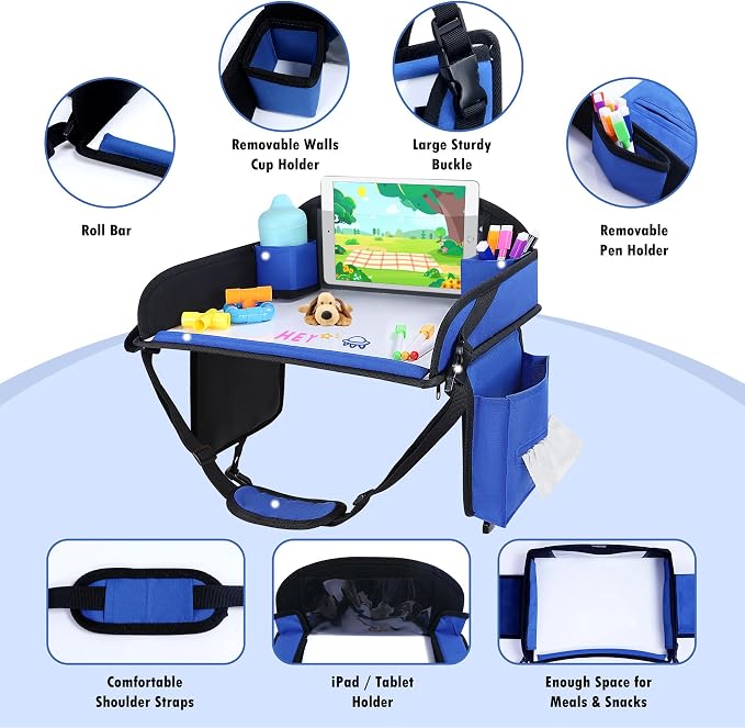 Kids Travel Tray for Airplane