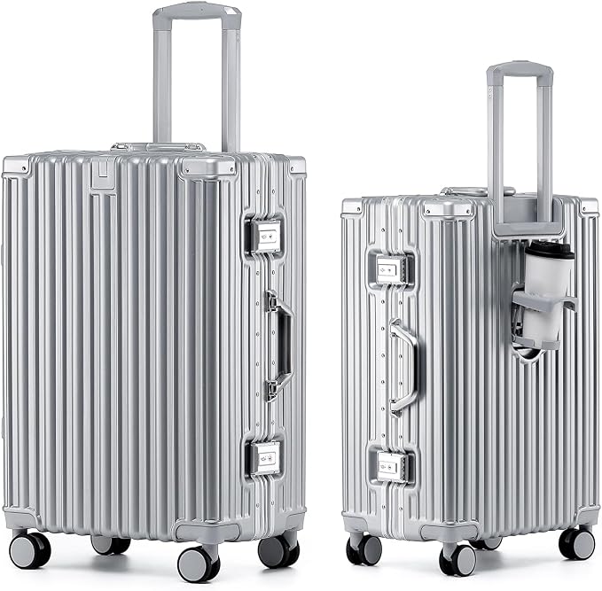 HotWay 20 Inch Aluminum Frame Carry On Luggage