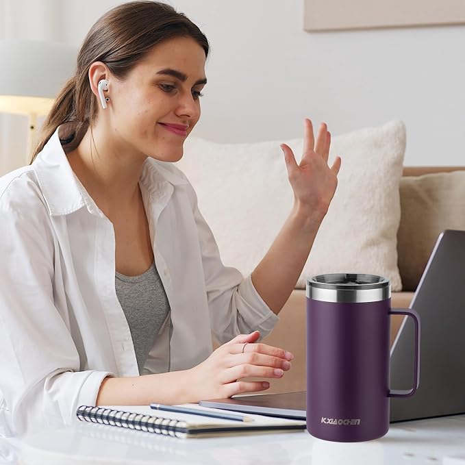 KXIAOCHEN 20oz Insulated Coffee Mug
