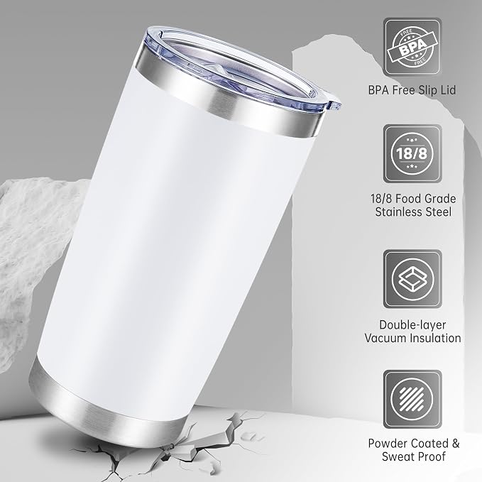 20 oz Tumbler Stainless Steel Tumblers