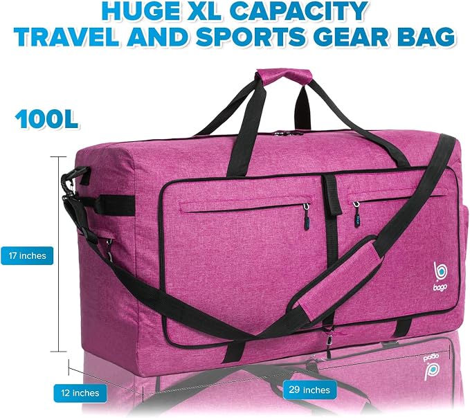 Bago Large Foldable Duffel Bags