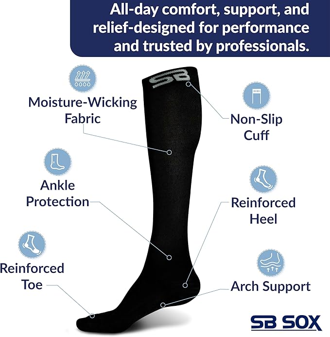 SB SOX Compression Socks for Men & Women