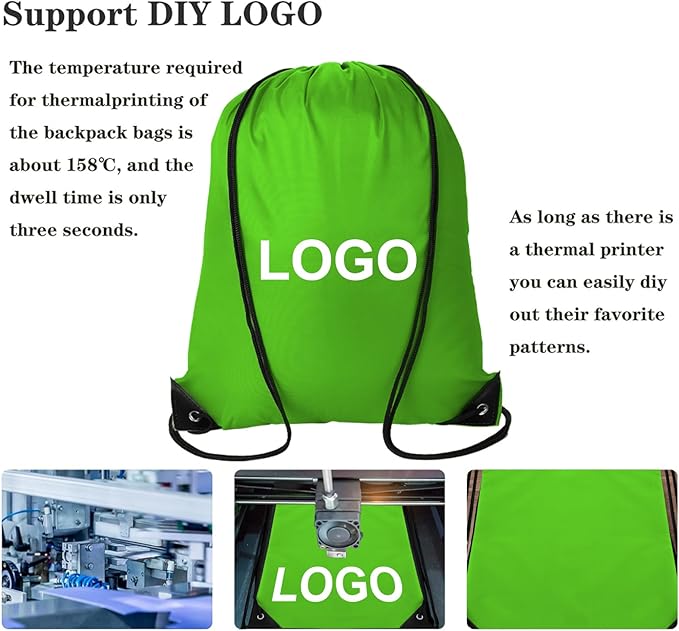 600Pcs Drawstring Backpack Bags String Backpack Sports Sack Pack Bulk Cinch