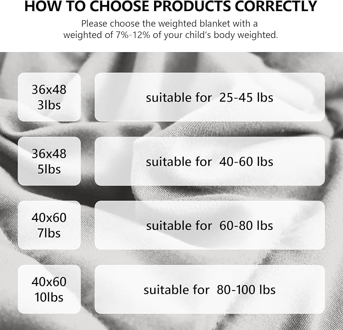 L'AGRATY Weighted Blanket