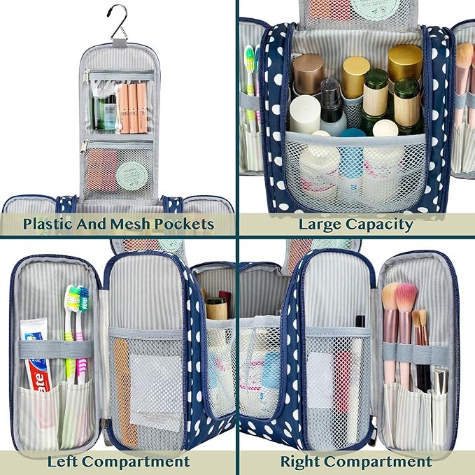 PAVILIA Toiletry Bag Travel Bag