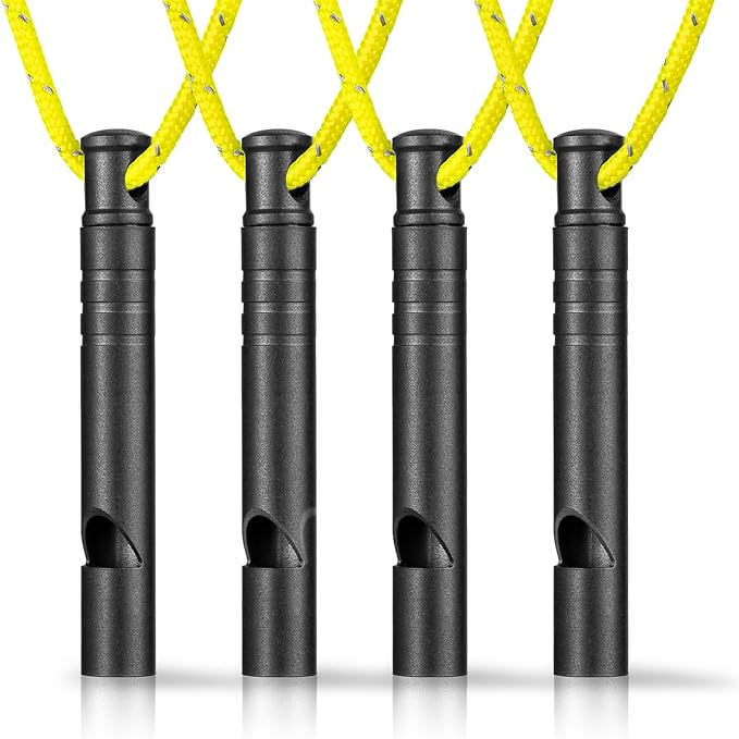 TISUR Titanium Emergency Whistle, 120db Safety Whistle
