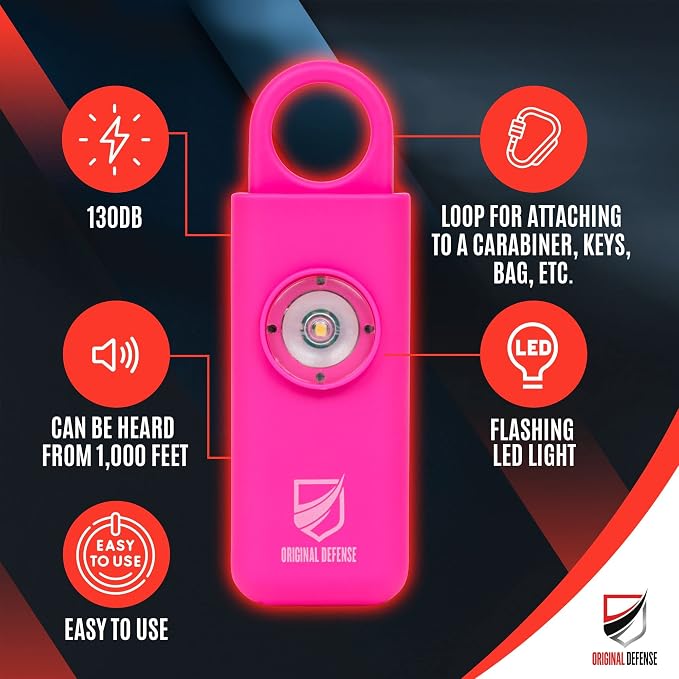 Original Defense® Siren Self-Defense Alarm