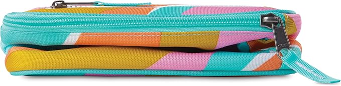 PackIt Freezable Classic Lunch Box, Retro Wave, Built