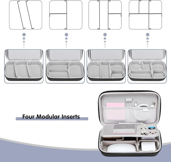 MOSISO Electronic Organizer Travel Case Compatible