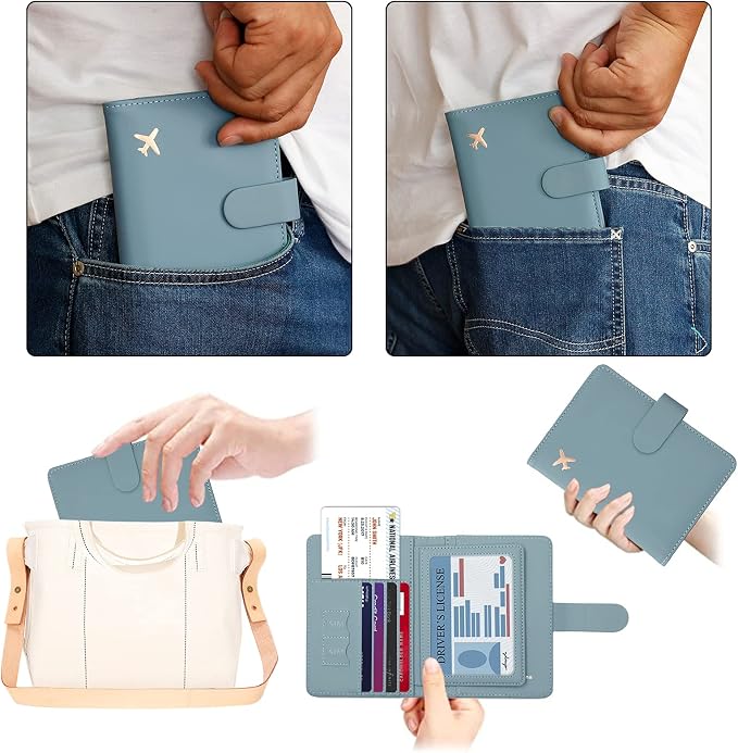 Melsbrinna Rfid Passport Holder