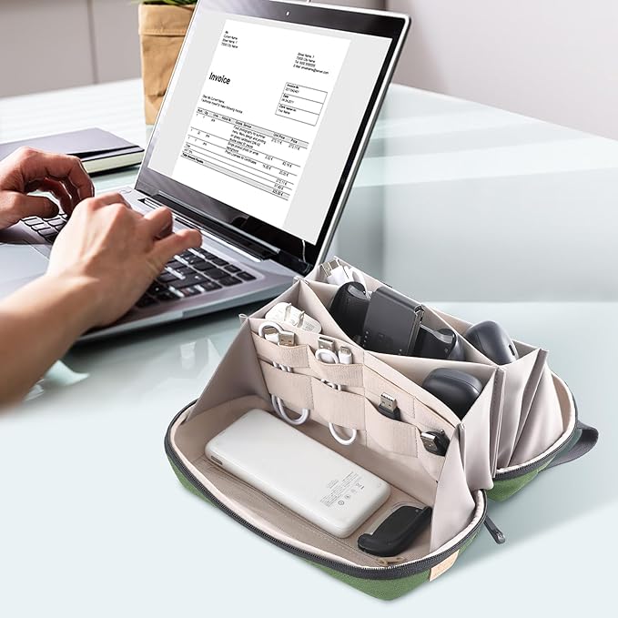 Electronic Organizer Travel Case Bag