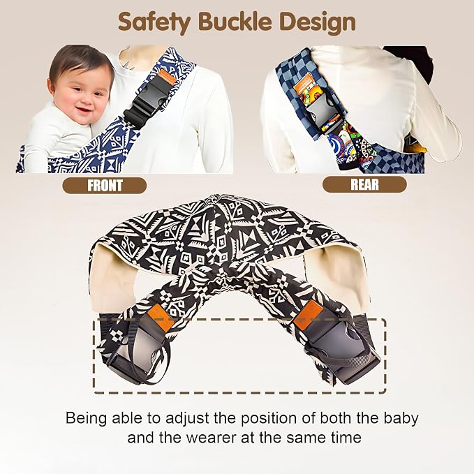 Baby Sling Carrier, Toddler Carrier, 2025 New Baby Sling, Portable and