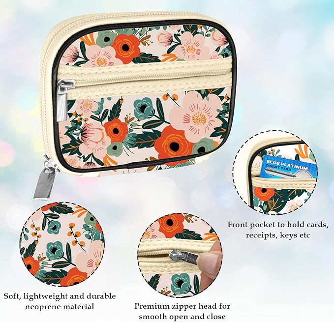Serfeymi Weekly Travel Pill Organizer Case