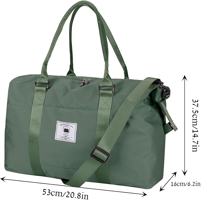 Travel Duffle Bag, Waterproof Sport Tote Gym Bag
