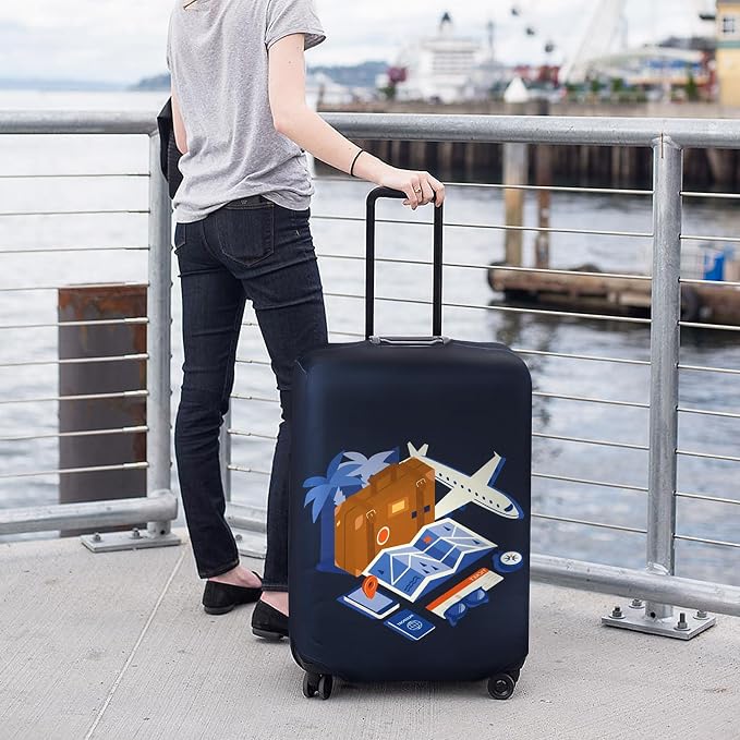 HYPER VENTURE Washable Luggage Cover